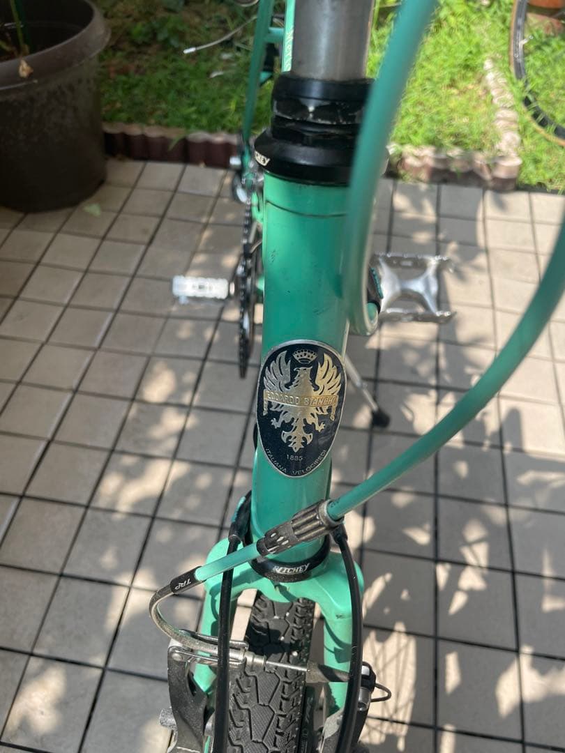 ビアンキ merlo 小径車　ミニベロ ドロップハンドルカスタム