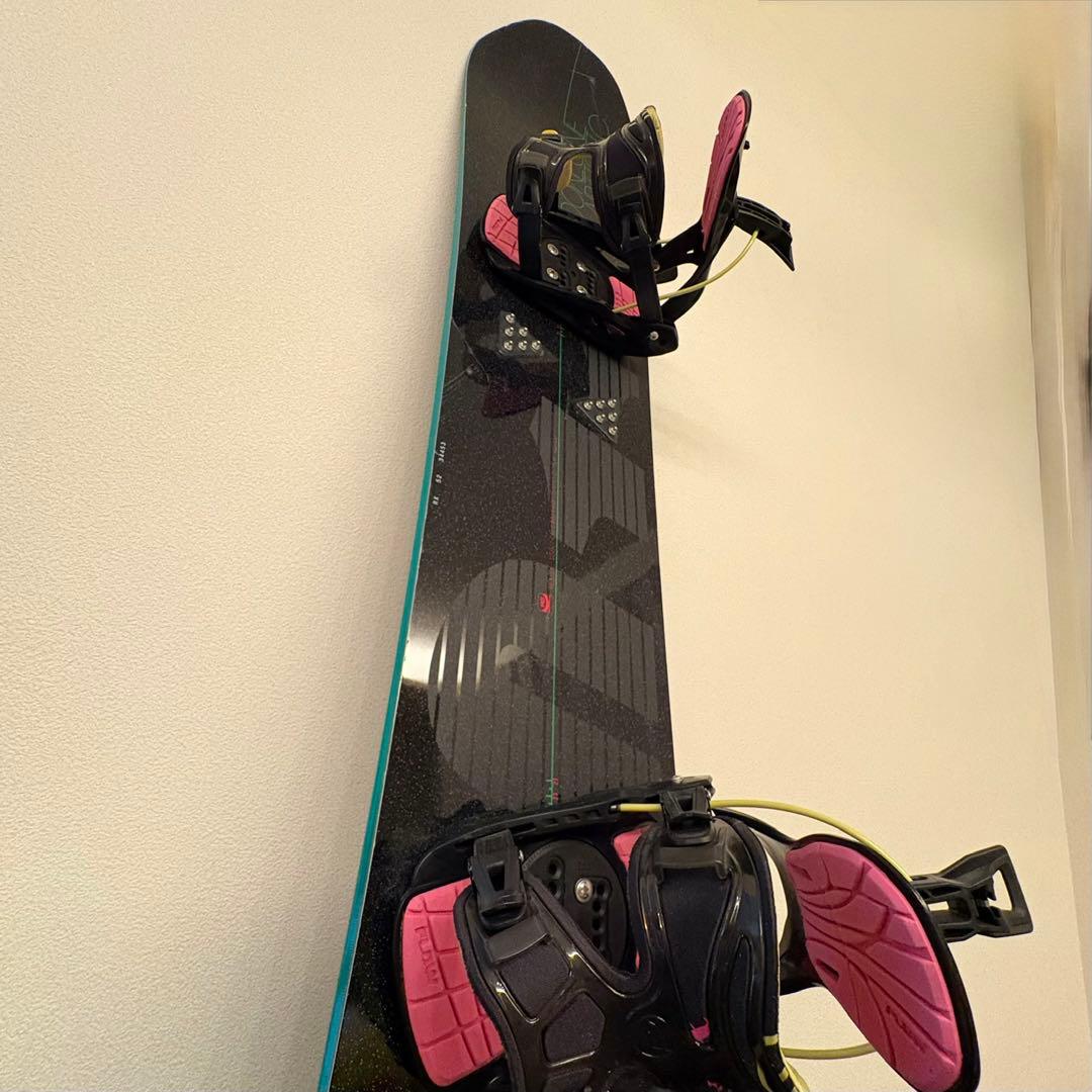 【スノーボードセット】011ボード ＋FLOWビンディング メンズ 152cm