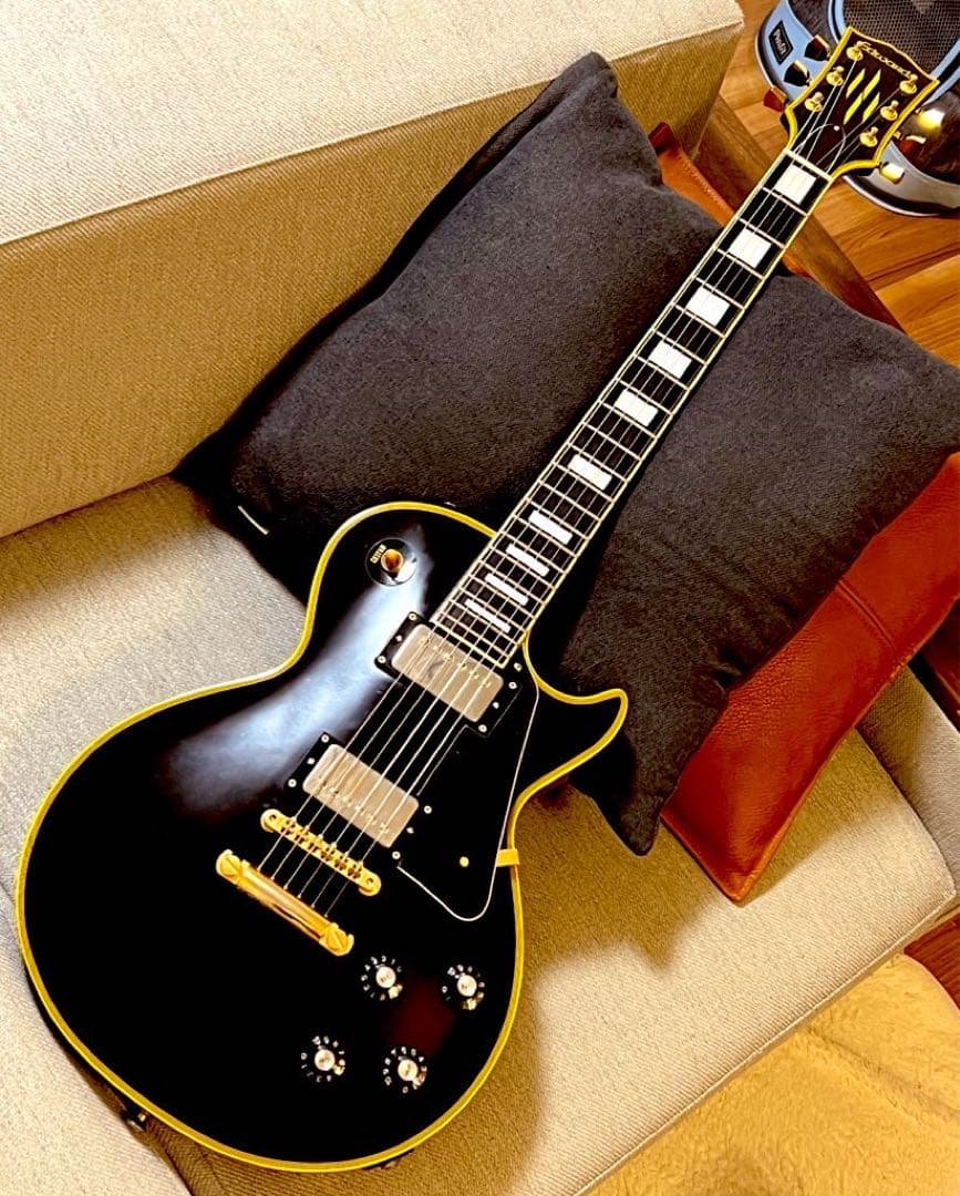 ギター Edwards LP-98LTC BLK LesPaul Custom