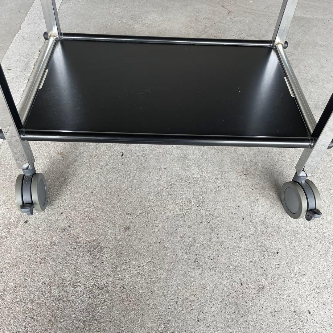 ステンレスワゴン 医療用 ブラック