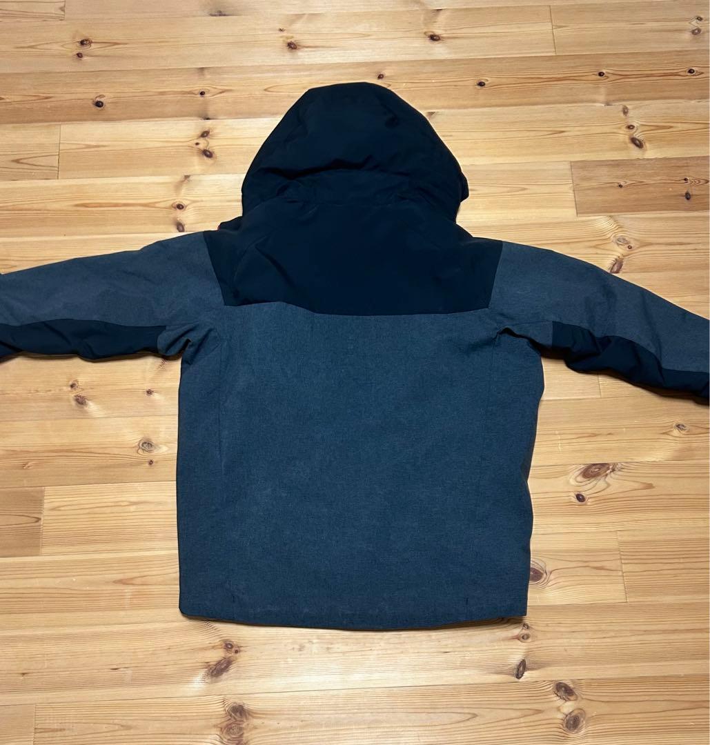 DESCENTE スキーウェア　メンズ グレー/黒/赤　M 上下セット