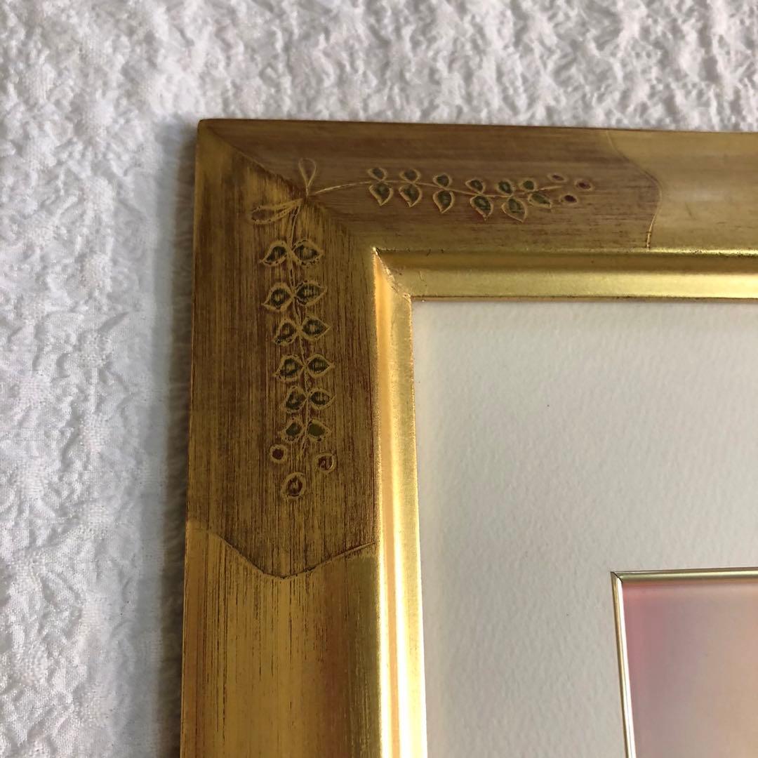 【大幅値下げ中】草場一壽 陶彩画 シルクレ 雨あがる