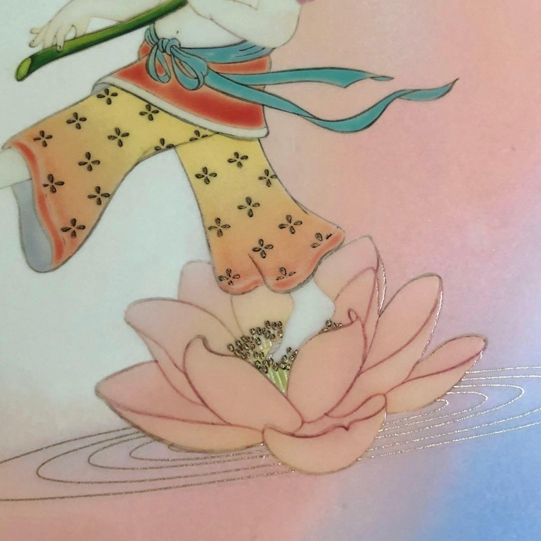 【大幅値下げ中】草場一壽 陶彩画 シルクレ 雨あがる