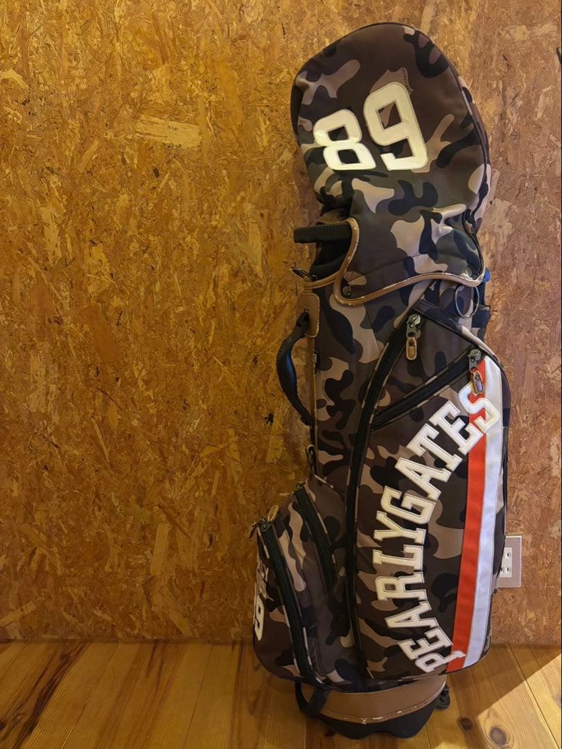 PEARLY GATES 迷彩キャディバッグ 限定
