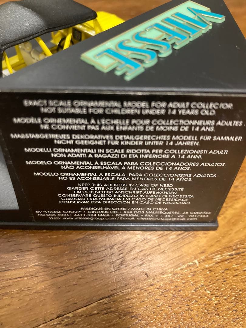 希少　Vitesse MINI MOKE \"CAGIVA\" 1997 イエロー