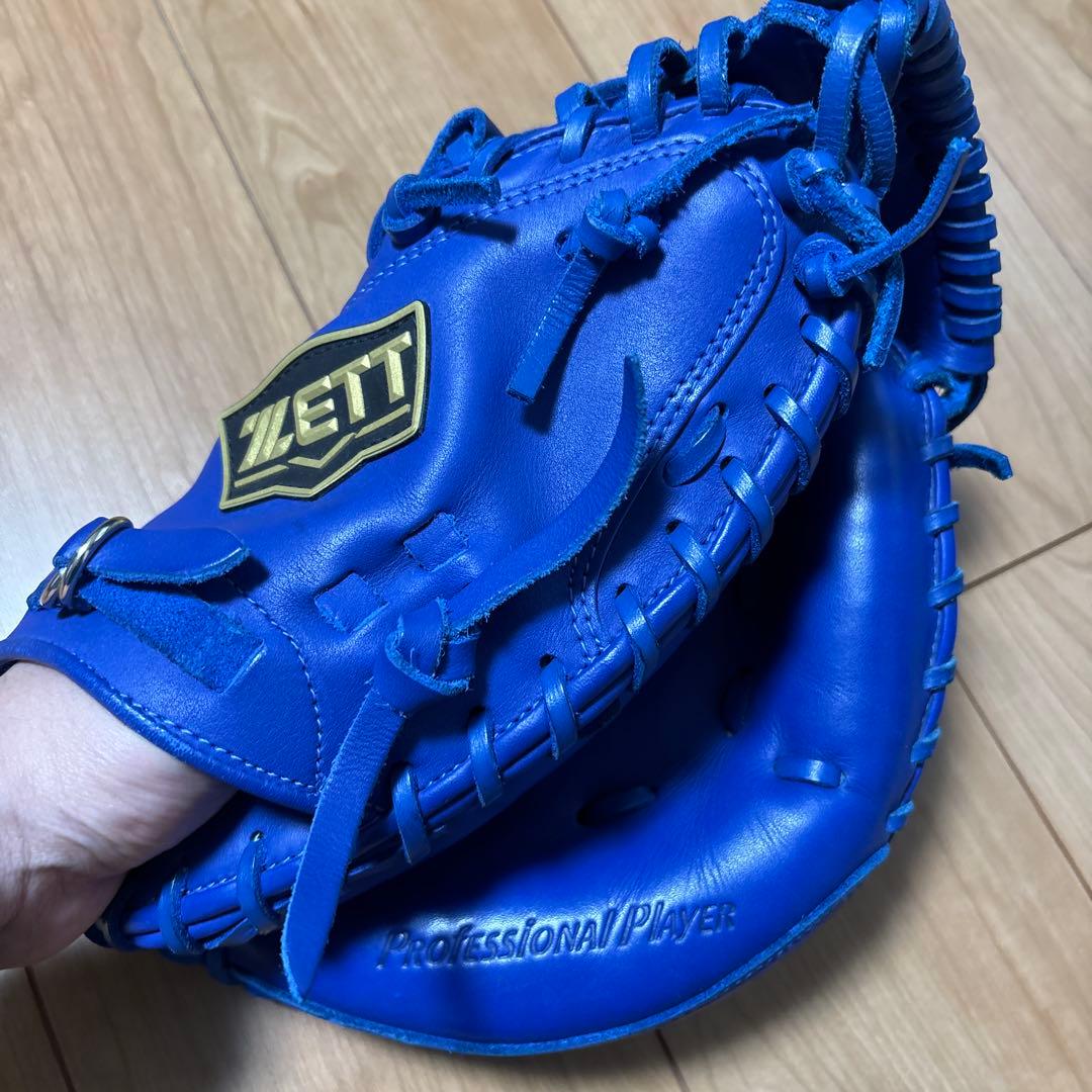 ZETT デュアルキャッチ 軟式キャッチャーミット 中古