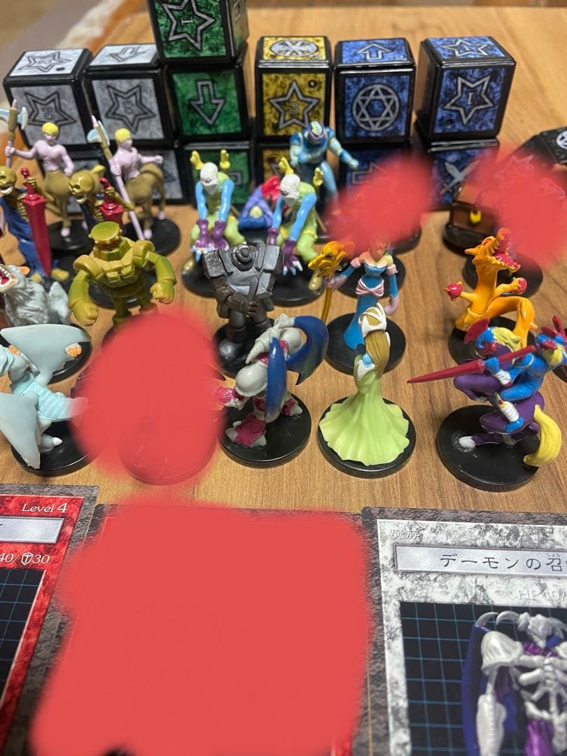 遊戯王ダンジョンダイスモンスターズ　フィギュアカードセット　ジュンキ