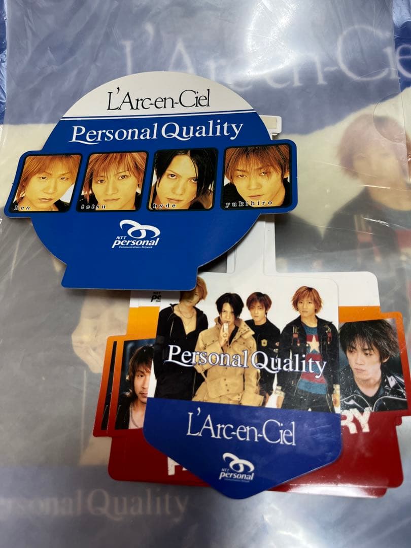 NTTパーソナル　ラルク　L'Arc〜en〜Ciel   販促　のれん