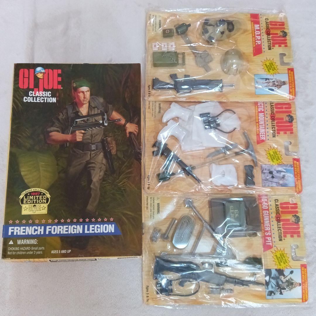 ★未開封・未使用★ GIジョー フィギュア本体＆ギア３点セット