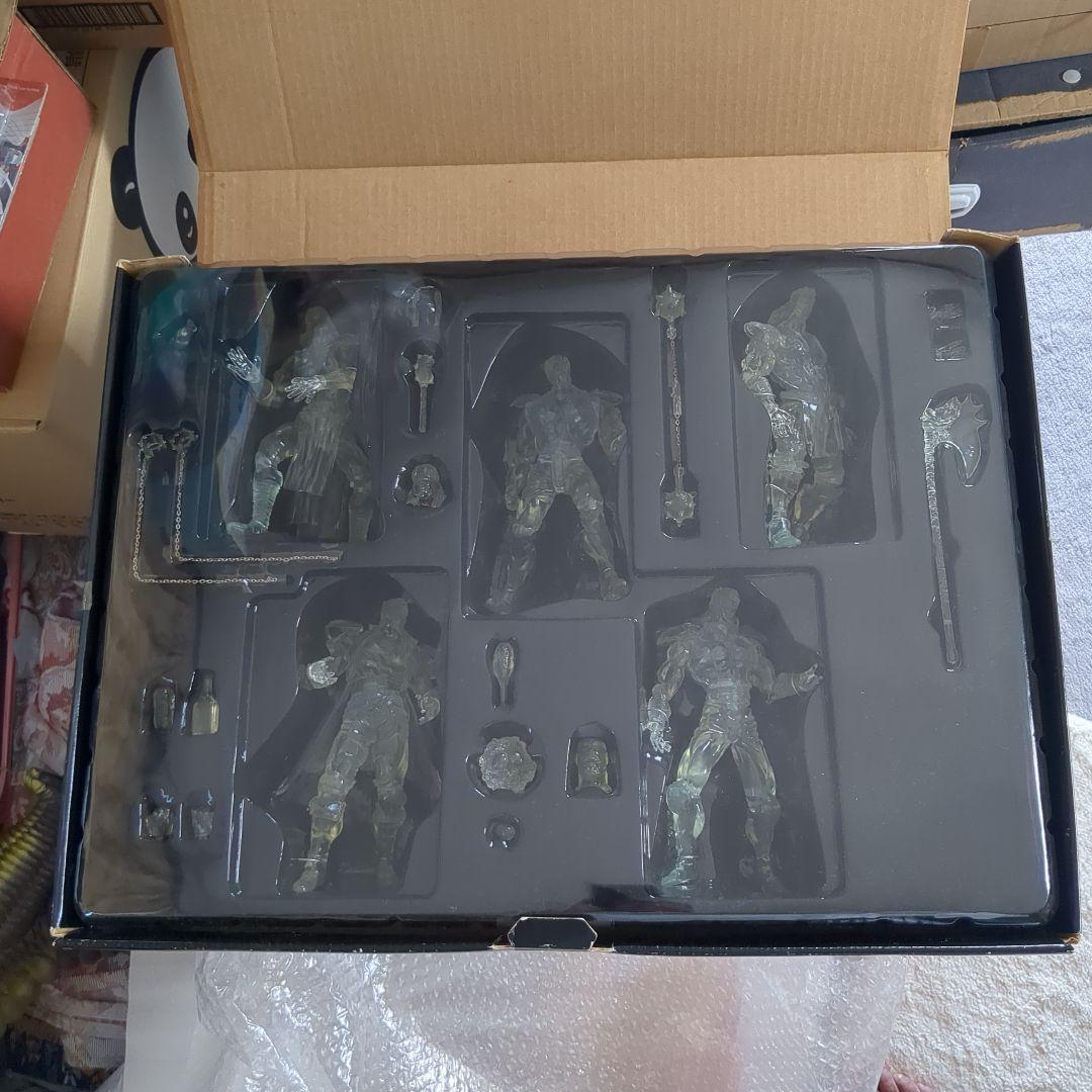 海洋堂 北斗の拳 フィギュア 5体セット クリアver. 限定BOX