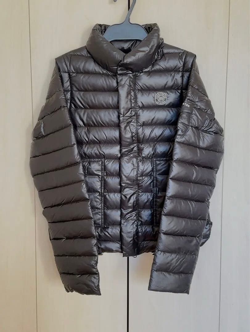 パーリーゲイツ 黒ダウンジャケット