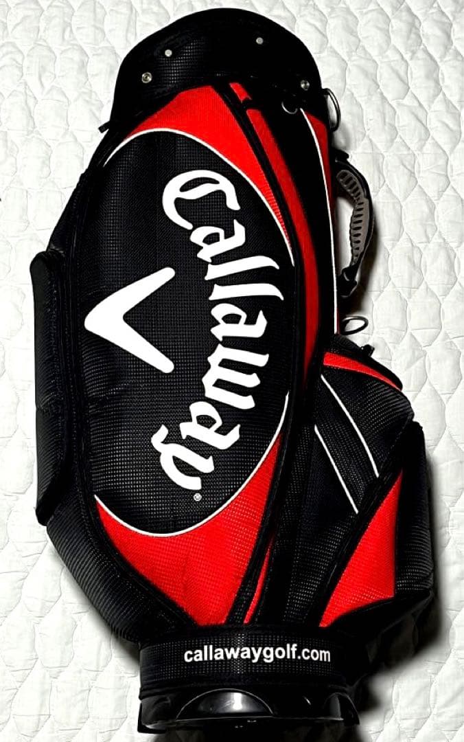 Callaway キャディバッグ 赤黒　美品