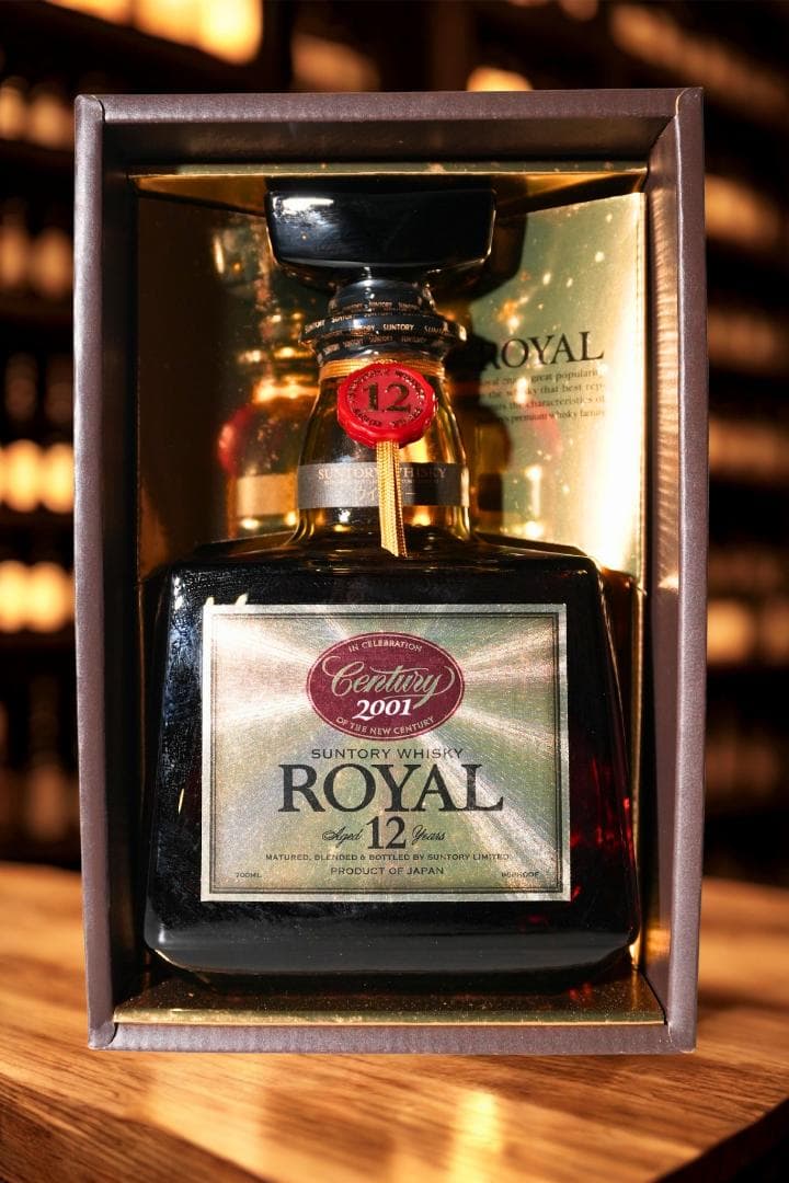サントリー ローヤル12年 2001 センチュリー記念ラベル（専用化粧箱入）