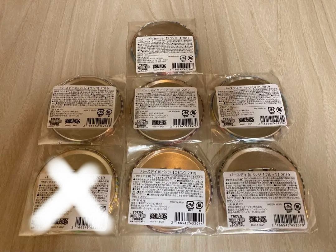 2019 バースデー缶バッジ　まとめ