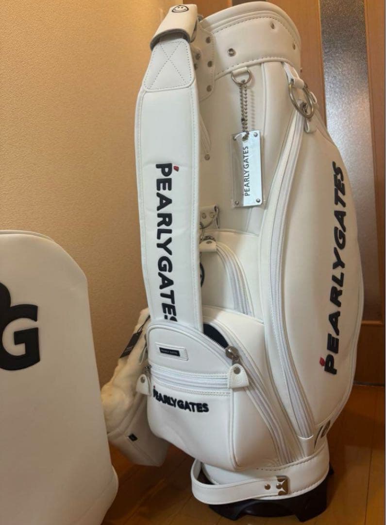 超美品‼️パーリーゲイツキャディバッグ白