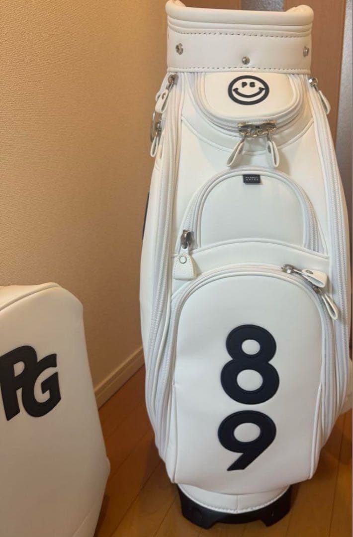超美品‼️パーリーゲイツキャディバッグ白