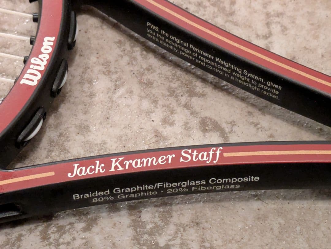Wilson テニスラケット ジャック・クレーマー・スタッフ MIDSIZE 2