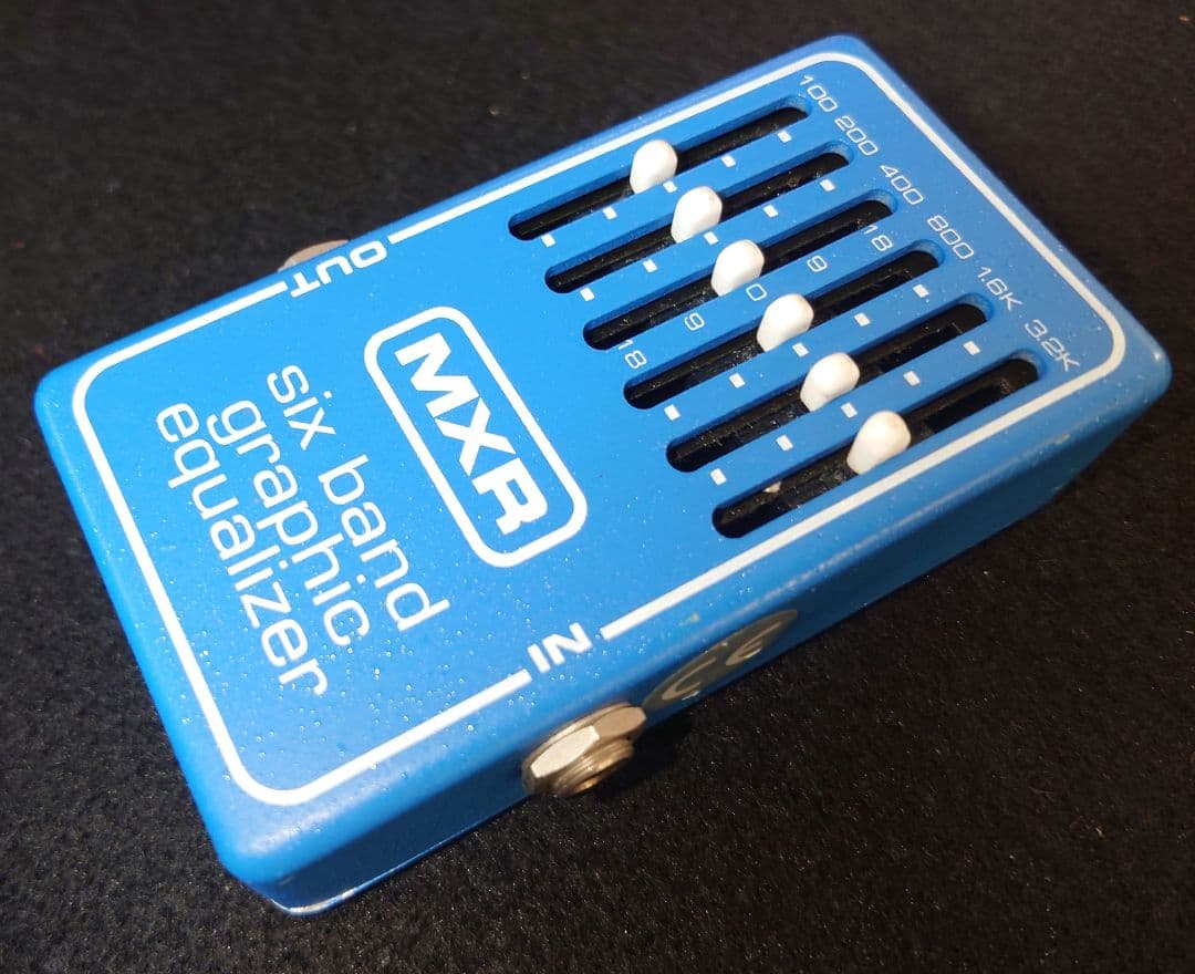 MXR SIX BAND EQ equalizer ギターエフェクター ブルー