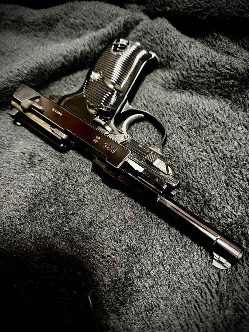 【マルゼン】ワルサーp38 ブラックメタル ac40