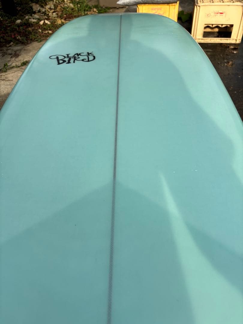 超極上　ブラックバードサーフボード6.4 ミッドレングス