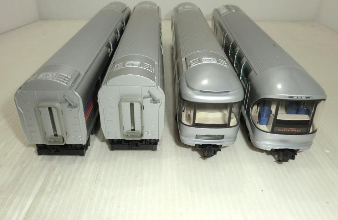 TOMIX HOゲージ 寝台特急 26系カシオペア 4両基本セット 車輛のみ現状