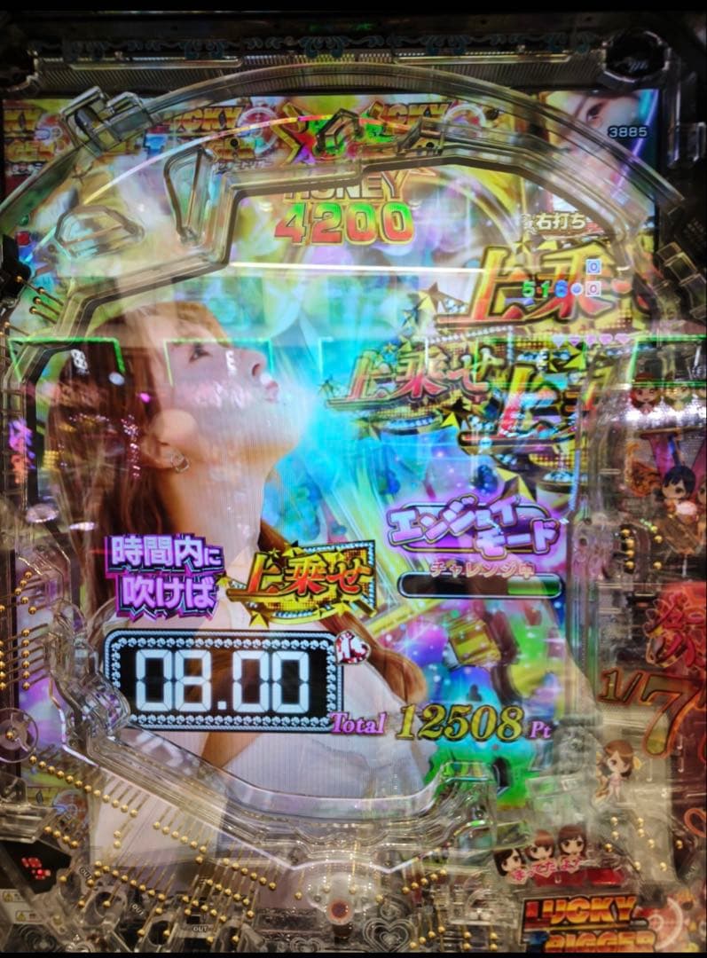 パチンコ ジューシーハニー極嬢 77LT実機！ 選べるオプション多数！ 送料無料