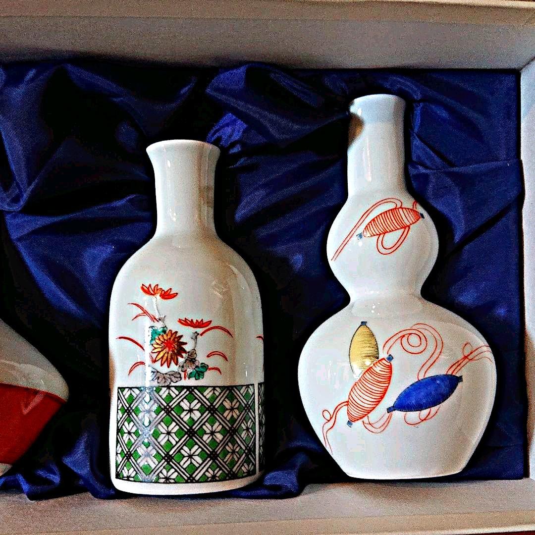 《名品 古伊万里 入手困難》年代物 徳利 六本セット