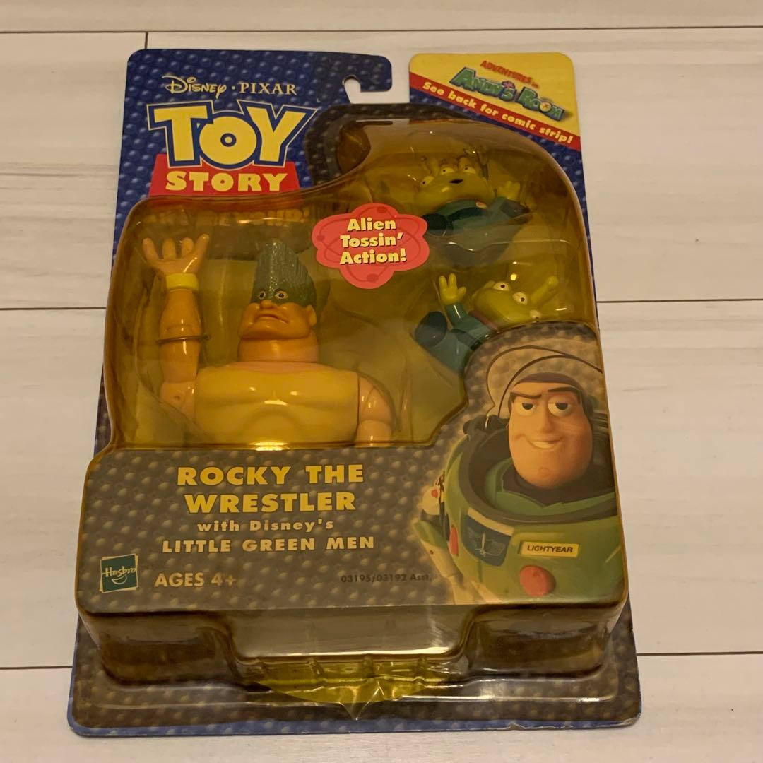 【貴重】トイストーリー　ロッキー・ザ・レスラー　エイリアン　フィギュア