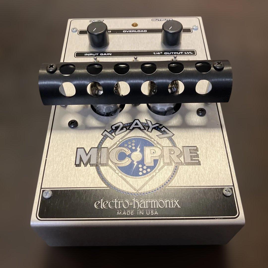 マイクプリアンプ electro-harmonix 12AY7 MIC PRE