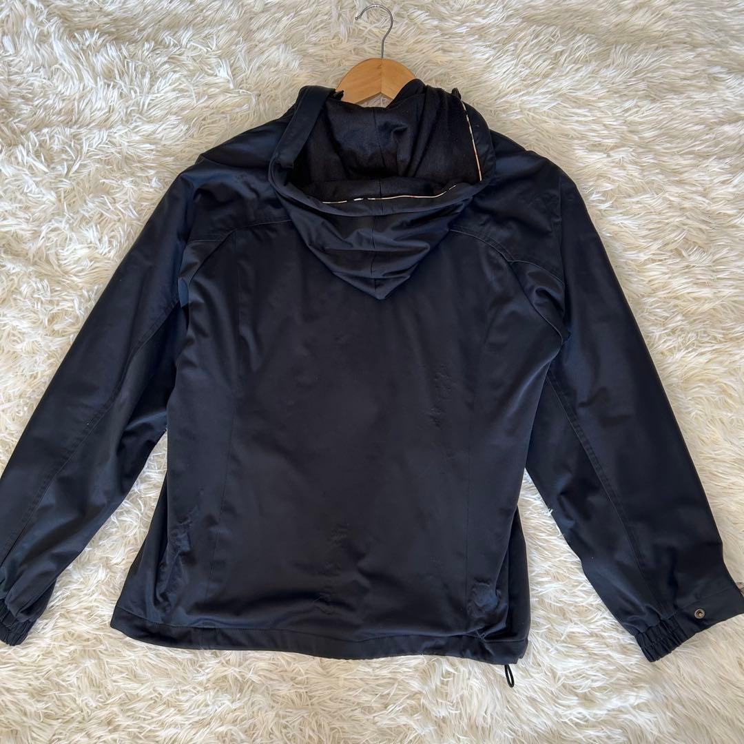 バーバリーゴルフ　2way フード　取り外し　ジャケット　男女兼用　ブラック