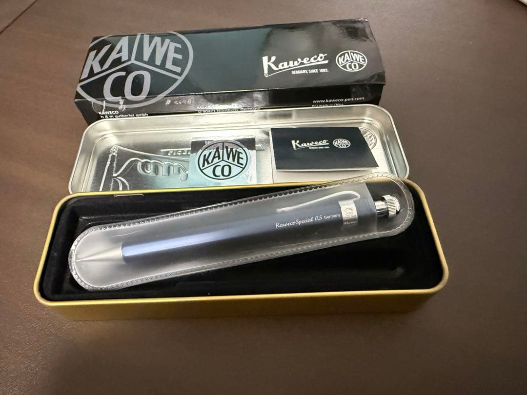 カヴェコスペシャルブルーエディション0.5シャープペンシルクリップ付き