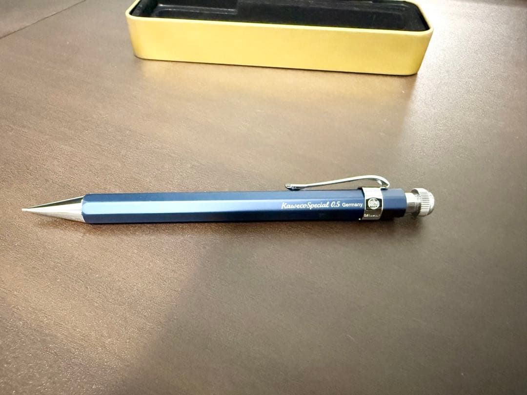 カヴェコスペシャルブルーエディション0.5シャープペンシルクリップ付き