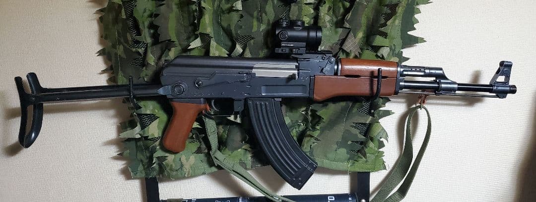 東京マルイ　AKS47　スタンダード電動ガン　予備マガジン付き