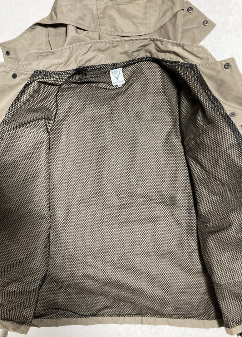 South2West8 テンカラ パーカー サイズM グレー系