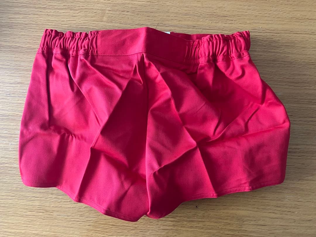 【貴重】ミズノ MIZUNO／イングランド型ラグビーパンツ（赤・新品）W80