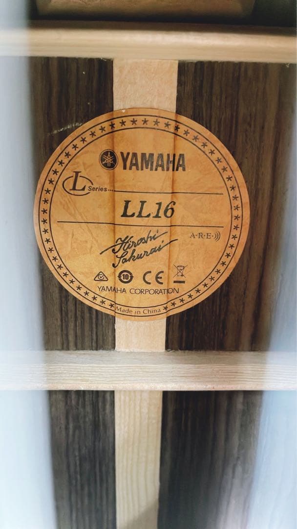 12SAM24 YAMAHA ヤマハ LL16 アコースティックギター 楽器