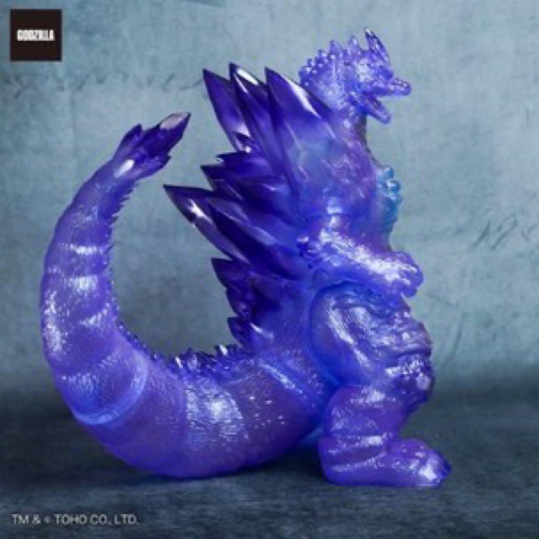 frog tree スペースゴジラ 紫水晶 ソフビ GODZILLA