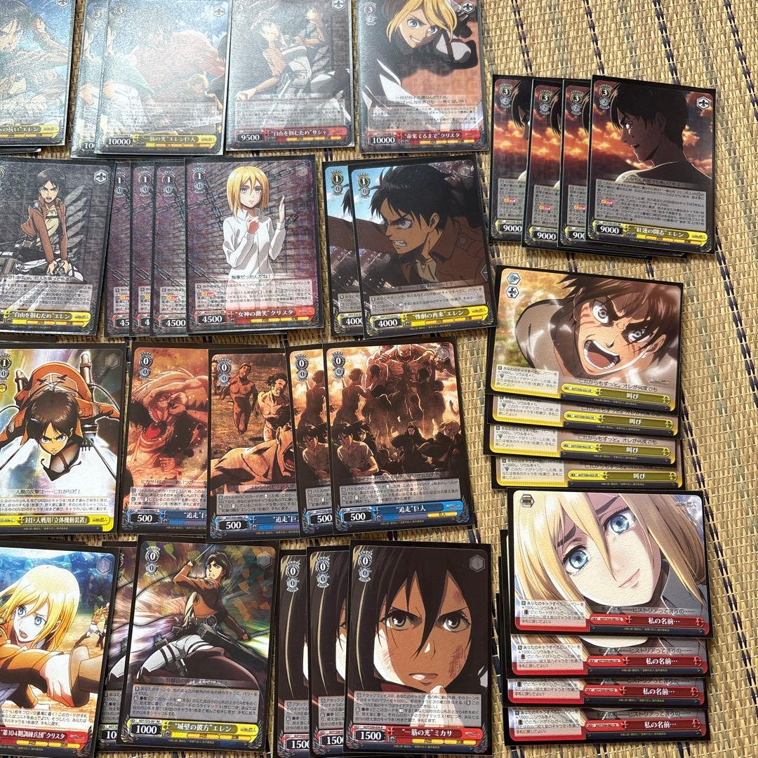 進撃の巨人 ヴァイスシュヴァルツ　デッキ　風扉 （デッキパーツ付き）