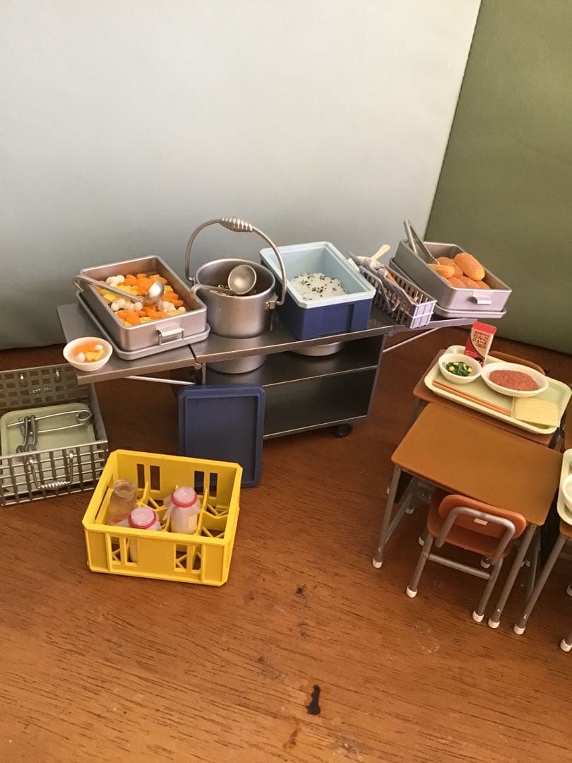 全8種セット 「ぷちサンプル 好きな教科は給食です