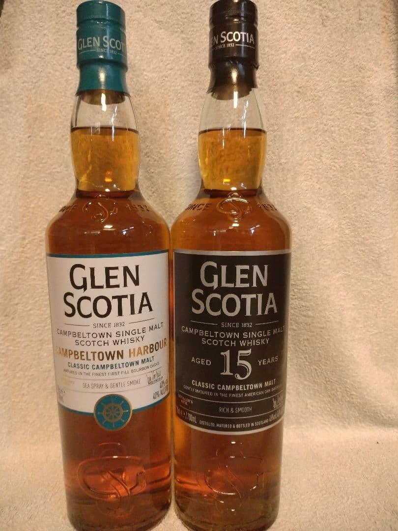 D*品様 グレンスコシア　15年 & キャンベルタウンハーパー　2本セット