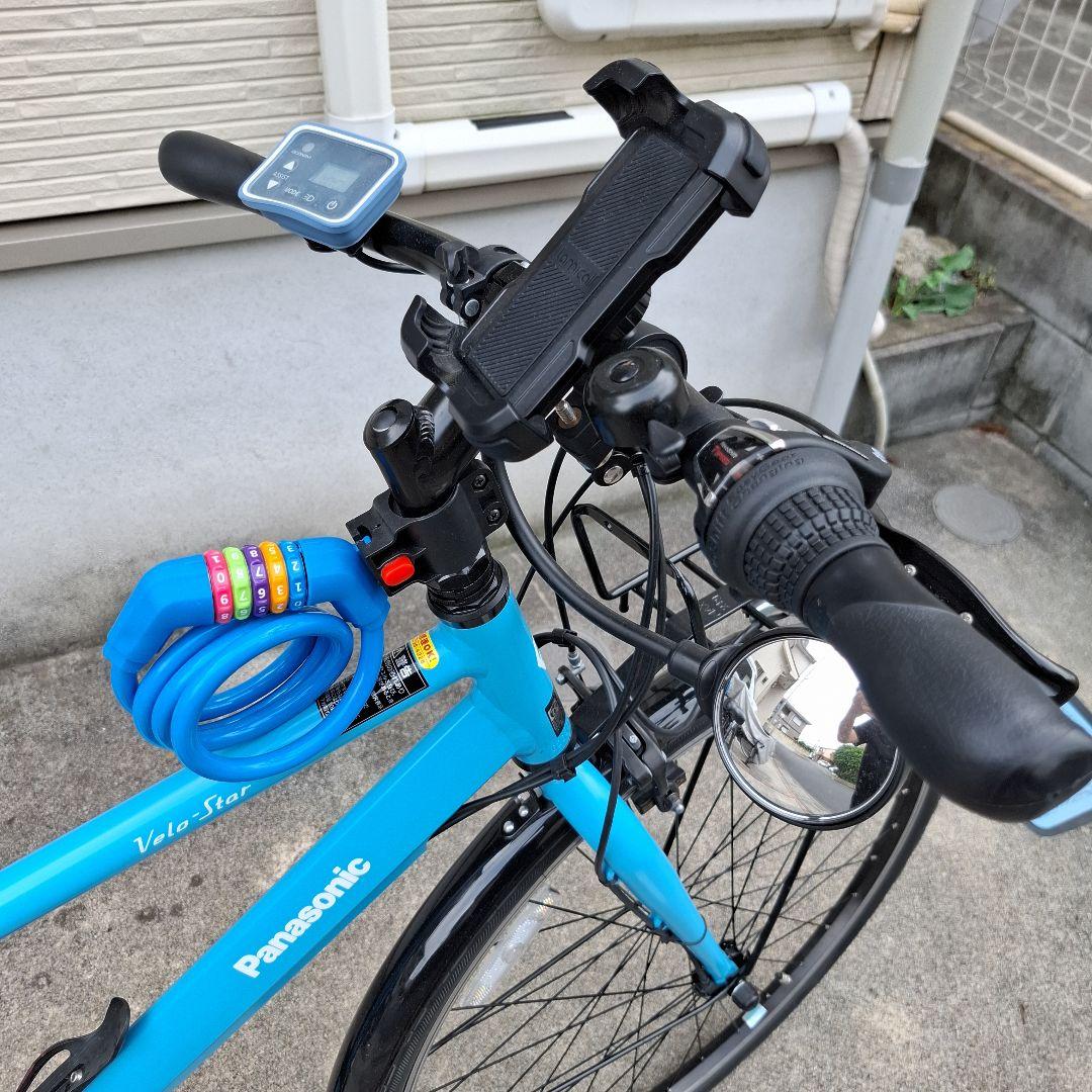 Panasonic 電動アシスト自転車ベロスター 青