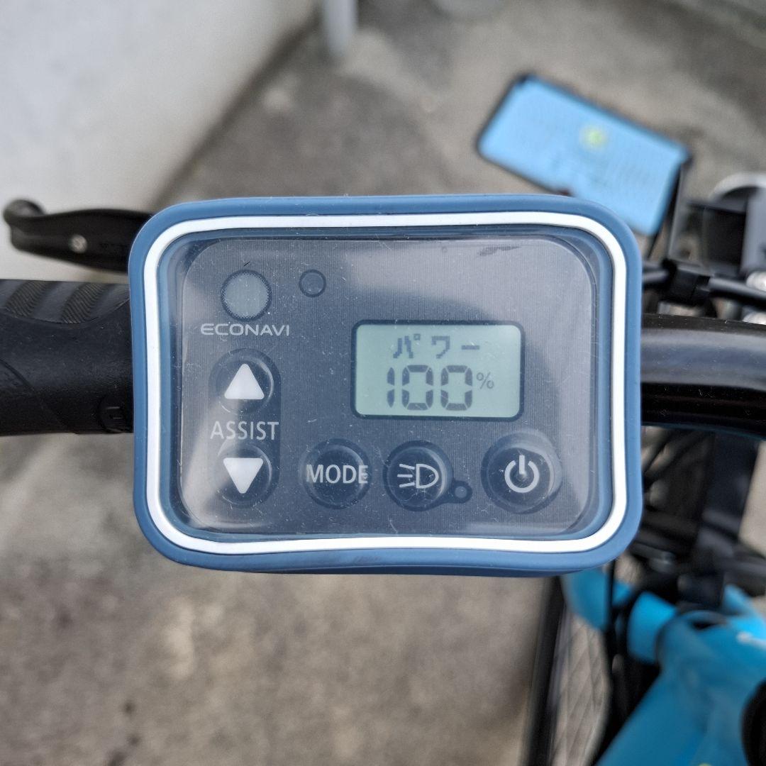 Panasonic 電動アシスト自転車ベロスター 青