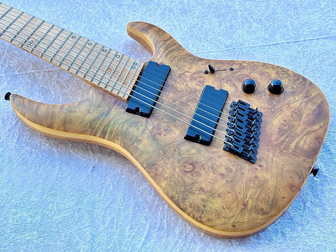 N34 gfc GNRF8-300 Satin NA BURL エレキギター