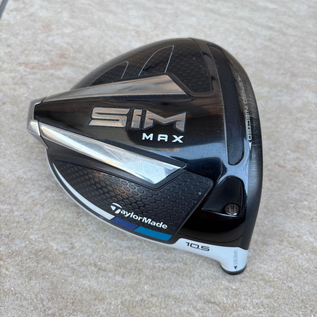 テーラーメイド　SIM MAXドライバー 10.5 ヘッドのみ