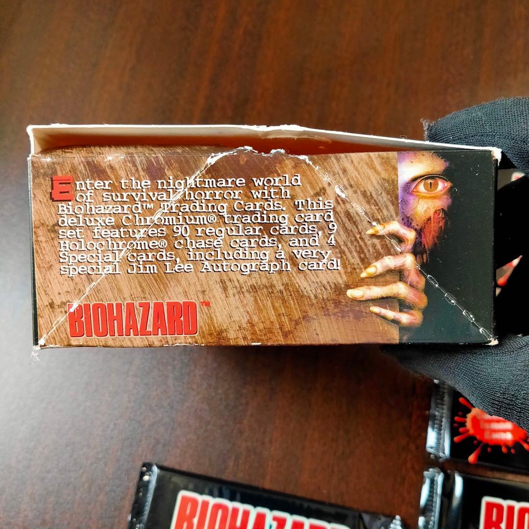JPP BIOHAZARD CHROMIUM TRADING CARDS 10個