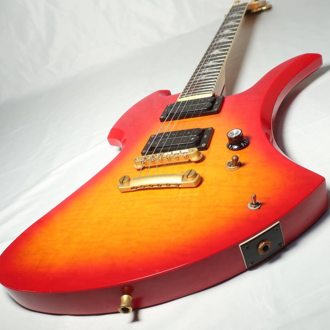 Burny HIDEモデル MG-85X モッキンバード ギター ギグバッグ付