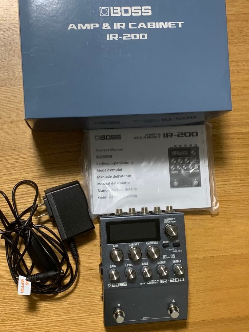 ギター BOSS IR-200 AMP & IR CABINET