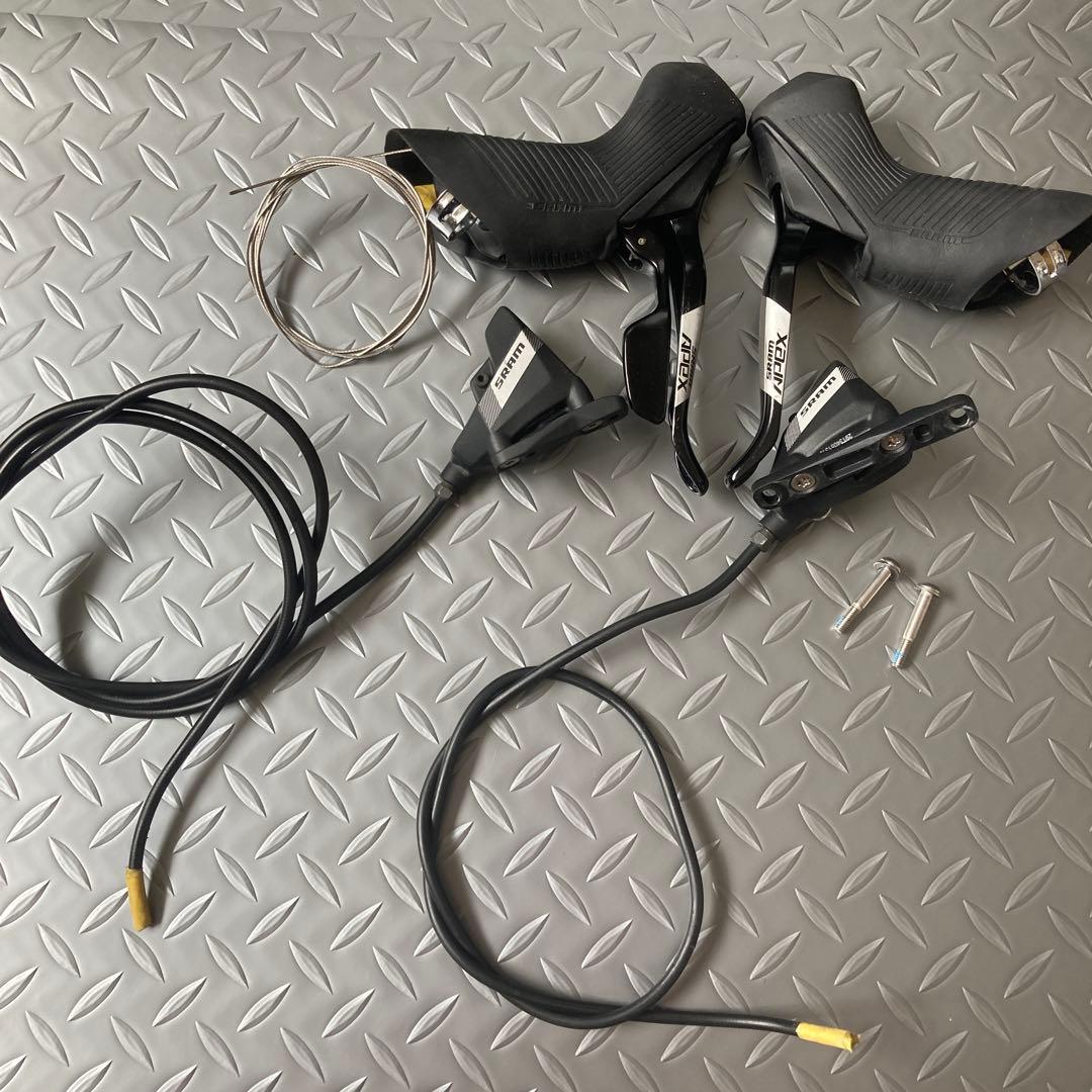 ブリヂストンアンカー　CX6D 53サイズ　一部コンポ付き　シクロクロス