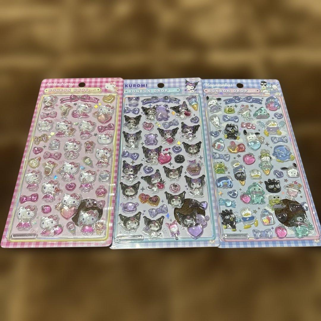 国内正規品　ボンボンドロップシール　サンリオ大　第2弾　セット