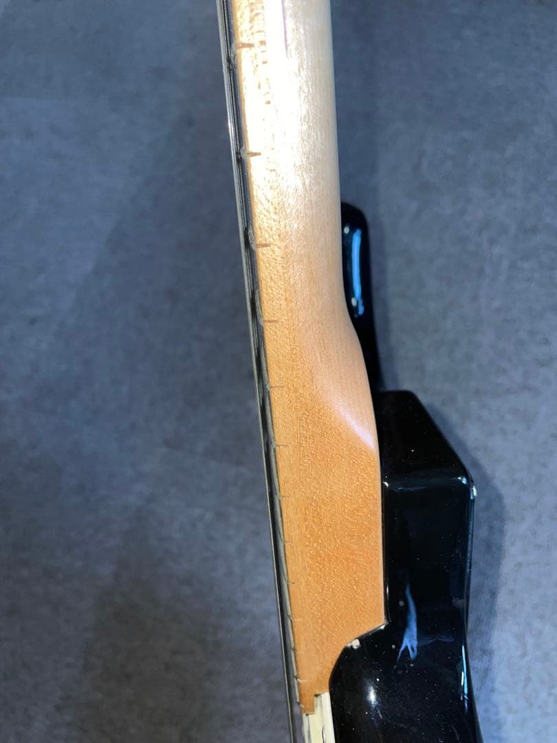 ストラトキャスタータイプギター ブラッキー パーツ交換改造多数